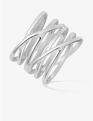 Bague 6 anneaux entremêlés...