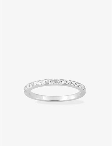 Bague argent rhodié 925 ‰...