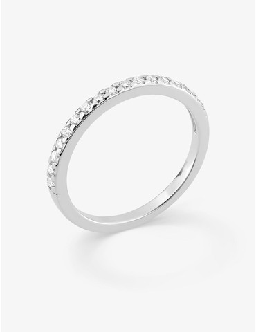 Bague argent rhodié 925 ‰...