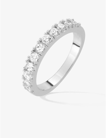 Bague serti griffes argent...