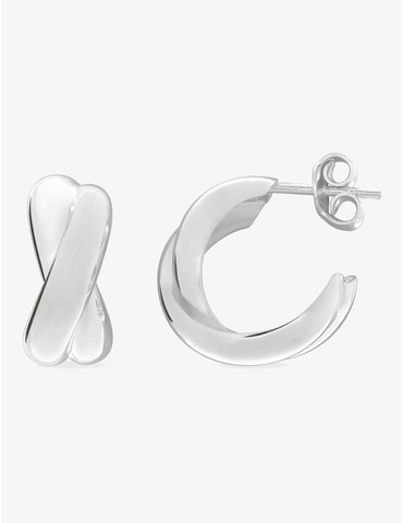Boucles d'oreilles croisées...