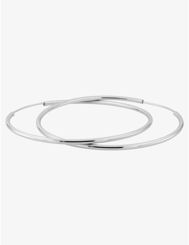 Créoles argent 925‰ 60 mm