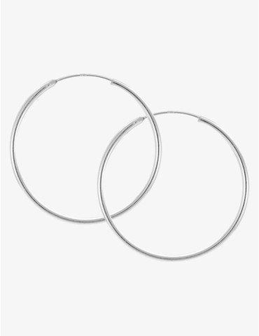 Créoles argent 925‰ 30 mm