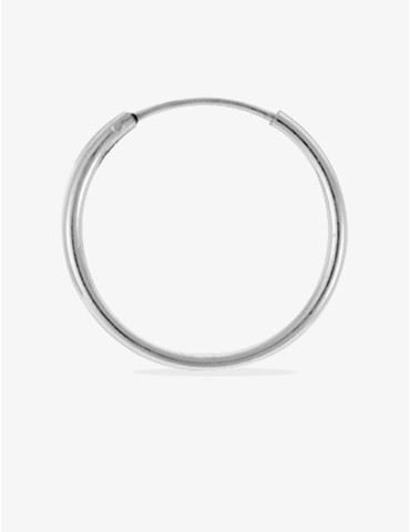 Créoles argent 925‰ 18 mm