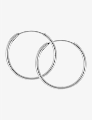 Créoles argent 925‰ 18 mm