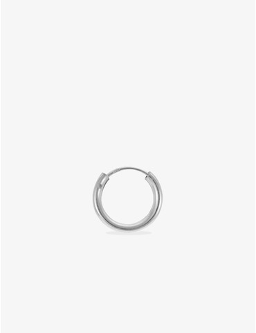 Créoles argent 925‰ 12 mm...