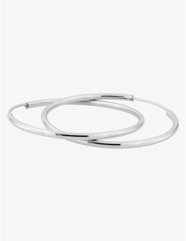 Créoles argent 925‰ 40 mm...