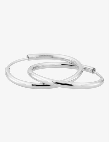 Créoles argent 925‰ 25 mm...
