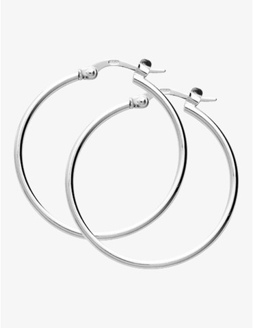 Créoles argent 925‰ 25 mm...