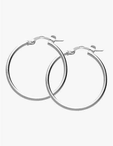 Créoles argent 925‰ 20 mm...