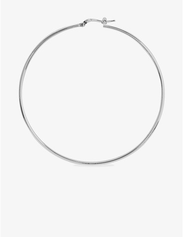 Créoles argent 925‰ 60 mm...