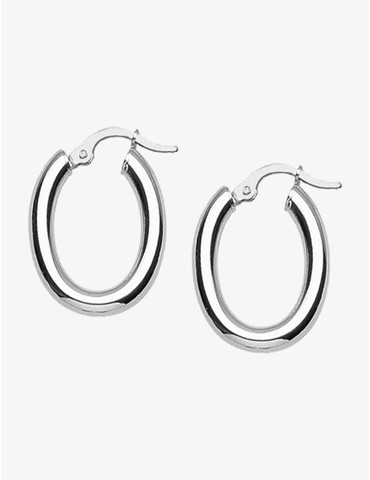 Créoles tube 3mm ovales...