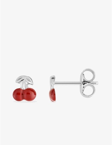 Boucles d'oreilles cerises...