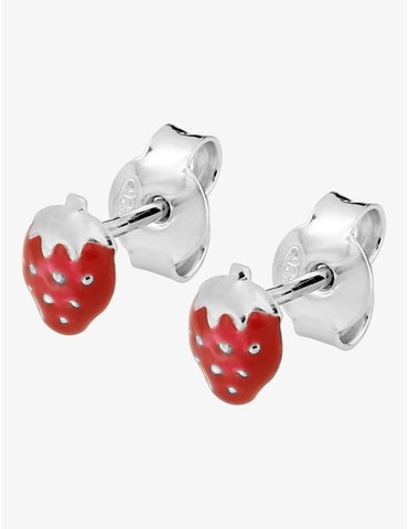 Boucles d'oreilles fraises...