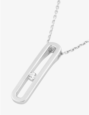 Collier pendentif maillon...