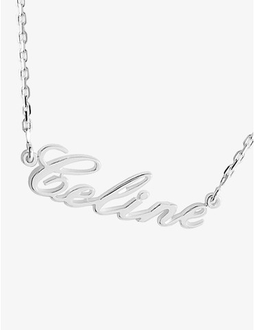 Collier prénom découpé...