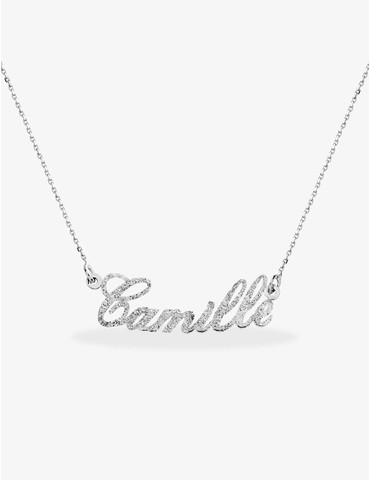 Collier prénom découpé...