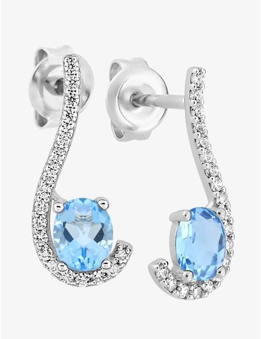 Boucles d'oreilles virgule...