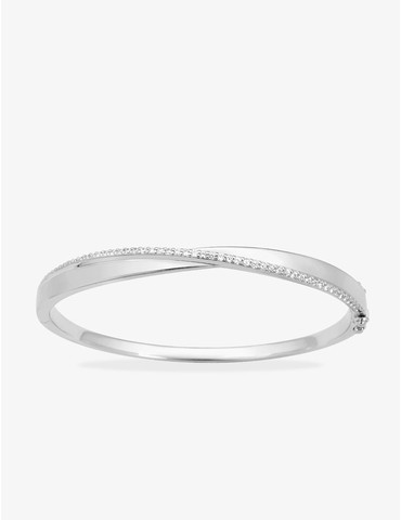 Jonc ouvrant argent 925‰...