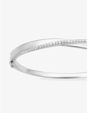 Jonc ouvrant argent 925‰...