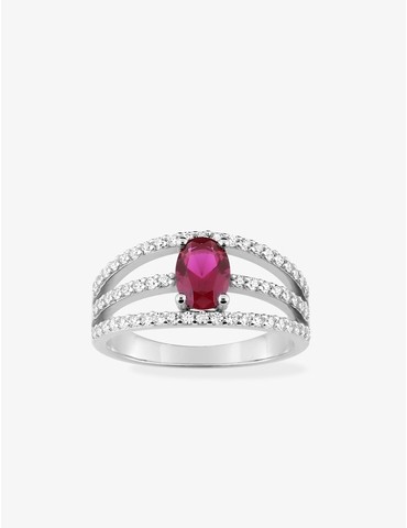 Bague triple anneau argent...