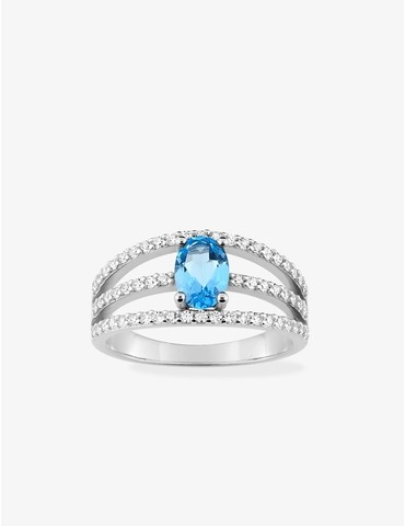Bague triple anneau argent...