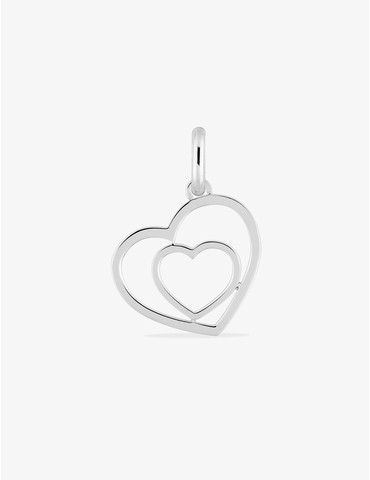 Pendentif double cœur...
