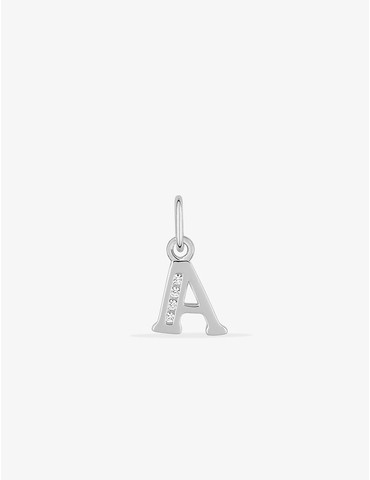 Pendentif lettre A argent...