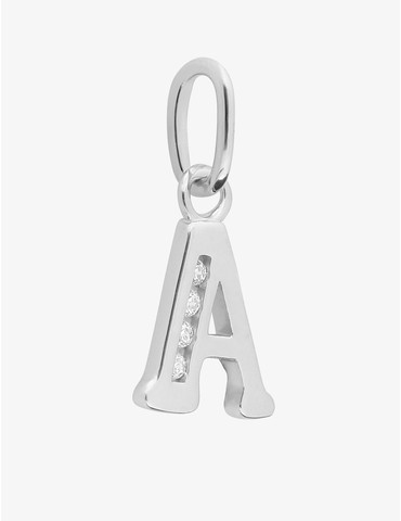Pendentif lettre A argent...