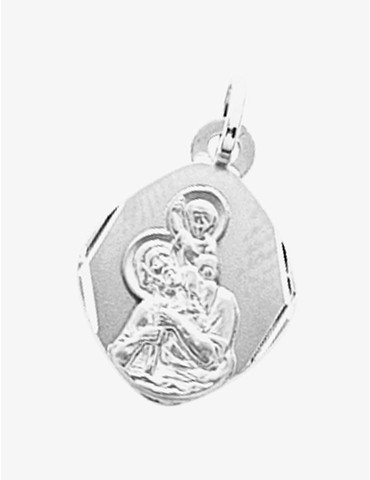 Médaille losange Saint...