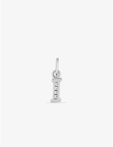 Pendentif lettre I argent...