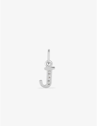 Pendentif lettre J argent...