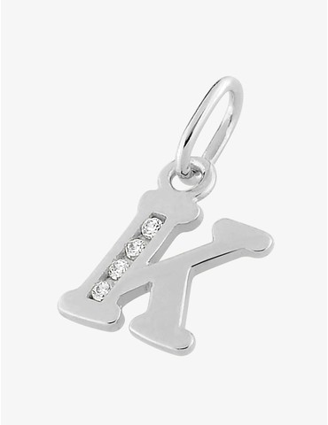 Pendentif lettre K argent...