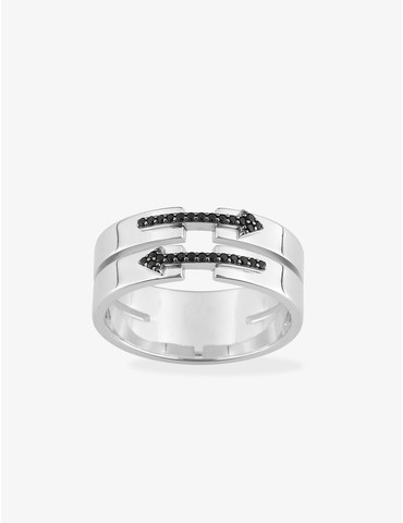 Bague argent 925‰ rhodié...