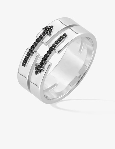 Bague argent 925‰ rhodié...