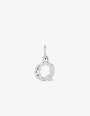 Pendentif lettre Q argent...