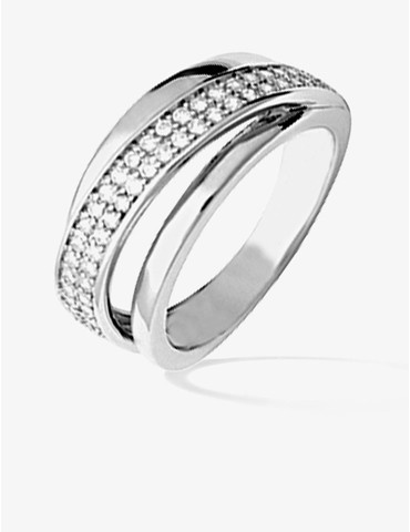 Bague triple anneau argent...