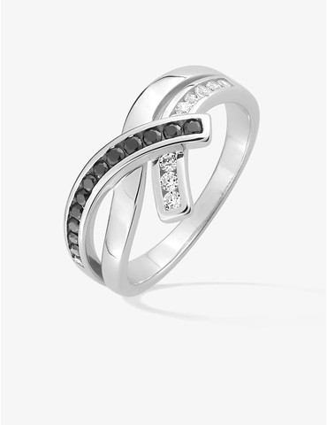 Bague fantaisie argent 925‰...