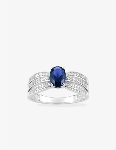 Bague triple anneau argent...