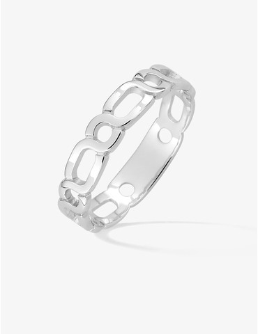 Bague entrelacs argent 925‰...