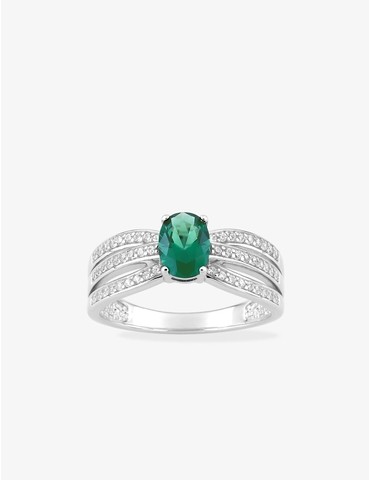 Bague triple anneau oxyde...