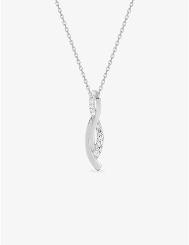 Collier motif courbes en...
