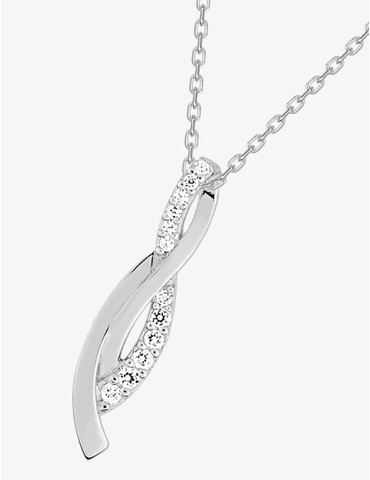 Collier motif courbes en...