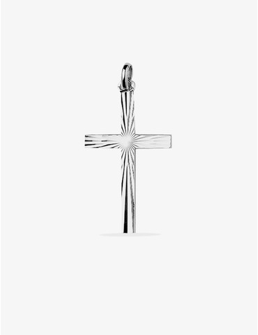 Pendentif croix en argent...