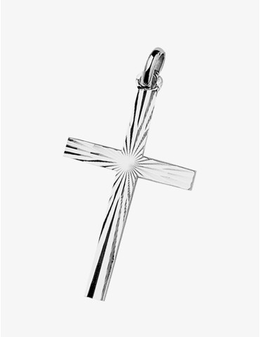 Pendentif croix en argent...