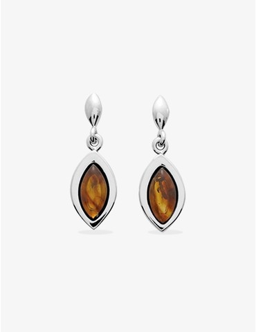 Boucles d'oreilles ambre...