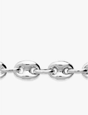 Collier maille grain de...