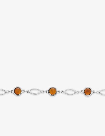 Bracelet ambre argent 925‰...