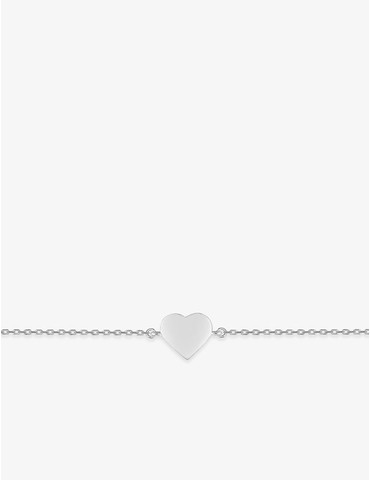 Bracelet cœur en argent...
