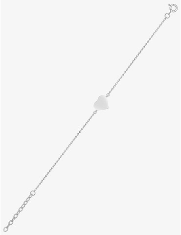 Bracelet cœur en argent...